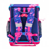 Ghiozdan scoala echipat Belmil Mini Fit - Flamingo