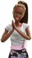 Papusa Barbie Made To Move flexibila Yoga mulatra