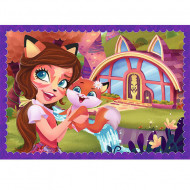 Puzzle Enchantimals 4 in 1 - 35, 54, 70 si 48 piese
