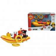 Set de joaca Barca de Salvare Neptun cu sunete si Figurina Sam Pompierul