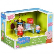 Set de joaca Peppa Pig George si Peppa magicieni