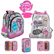 Set Scoala My Little Pony: Ghiozdan, penar si sac de umar