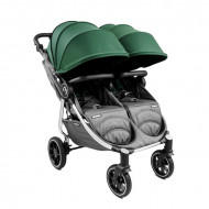 Carucior pentru gemeni Easy Twin 4 Silver Baby Monster