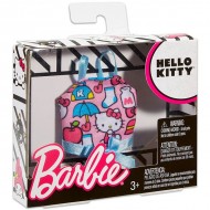 Haine Barbie Hello Kitty top roz cu imprimeu