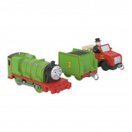 Locomotiva motorizata Henry si masinuta Winston Thomas & Friends