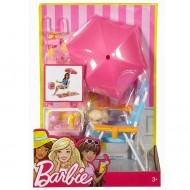 Scaunul de Plaja cu accesorii Barbie