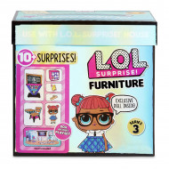 Set de joaca LOL Surprise Furniture Classroom cu papusa Teacher's Pet Seria 3