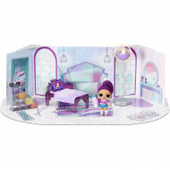 Set de joaca LOL Surprise Furniture Winter Chill cu papusa Bling Queen