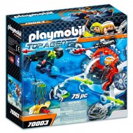 Set de joaca Submarinul agentilor secreti Top Agents Playmobil