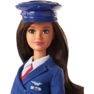 Barbie Cariere - Papusa in uniforma de pilot