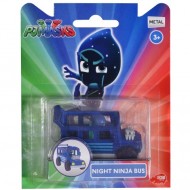 Masinuta cu figurina Night Ninja Eroi in Pijama