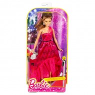 Papusa Barbie bruneta Pink and Fabulous