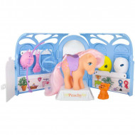 Set de joaca My Little Pony Salon Infrumusetare cu Peachy si pisica Twinkles plus accesorii