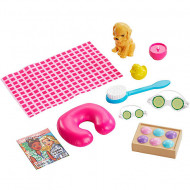 Set de joaca papusa Barbie cu accesorii de SPA
