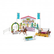 Set de joaca Schleich cu figurine caluti - Turneul prieteniei