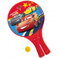 Set rachete tenis din plastic cu minge Disney Cars