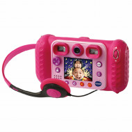 Camera digitala pentru copii VTech KidiZoom Duo DX cu MP3 Player, Roz