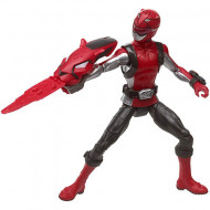 Figurina Power Ranger cu accesorii - Red Ranger si Morphin Cruise Beastbot