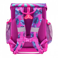 Ghiozdan scoala echipat Belmil Mini Fit - Flamingo Tropical