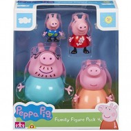 Set 4 figurine Peppa Pig - familia Peppa Pig