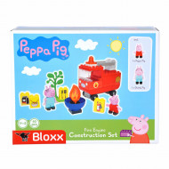 Set de constructie Big Bloxx Peppa Pig masina de pompieri