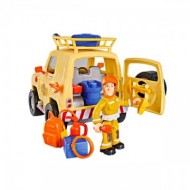 Set de joaca Masina de teren Tom cu accesorii Sam Pompierul