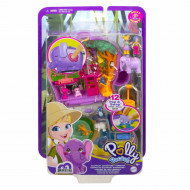 Set de joaca Polly Pocket - Savari in gentuta elefant