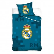 Lenjerie de pat din 2 piese FC Real Madrid
