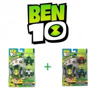 Pachet Promotional 2 Seturi Omnitrix cu figurine Ben 10 Action