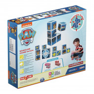 Set de constructie magnetic Geomag MagiCube Chase si masina de politie Patrula Catelusilor