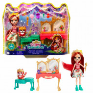 Set de joaca Masuta de machiaj Enchantimals Royal