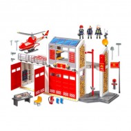 Set de joaca Statia de pompieri cu alarma City Action Playmobil