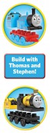 Set Thomas si Stephen Poarta Castelului Thomas&Friends Mega Bloks