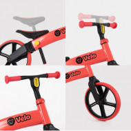 Bicicleta fara pedale rosie Yvelo