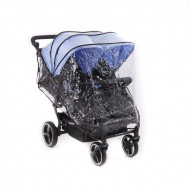 Husa protectie ploaie pentru carucior Kuki Twin Baby Monsters