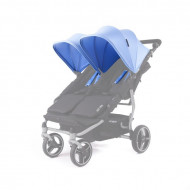 Set 2 parasolare albastre pentru carucior Easy Twin Baby Monsters