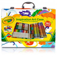 Set creativ Crayola in cutie de transport 140 piese