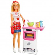 Set de joaca Barbie Cofetar