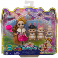 Set de joaca Familia Brystal Bunny Enchantimals Royal