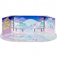 Set de joaca LOL Surprise Furniture Winter Chill cu papusa Ice Sk8er