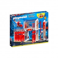 Set de joaca Statia de pompieri cu alarma City Action Playmobil