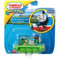 Thomas in Jungla Locomotiva din Metal Thomas Si Prietenii Take N Play