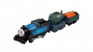 Thomas Trenulet Locomotiva Motorizata cu doua vagoane Steelworks Thomas&Friends Track Master