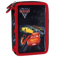 Penar echipat Disney Cars 3 cu doua compartimente - Derform