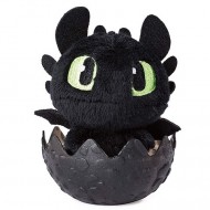Figurina de plus Toothless (Stirbul) in ou negru - Cum sa-ti dresezi dragonul