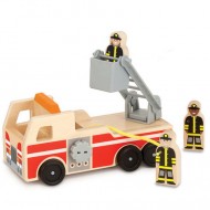 Masina de pompieri din lemn Melissa&Doug