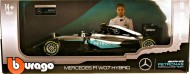 Masinuta F1 Mercedes AMG Petronas W07 Rosberg 1/18 Bburago