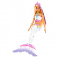 Papusa Barbie sirena colorabila Crayola Dreamtopia