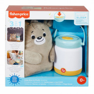 Set 3 in 1 ursulet pentru somn si lampa de veghe cu muzica linistitoare Fisher-Price