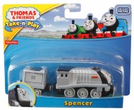 Spencer Trenulet Locomotiva din Metal cu Vagon Thomas&Friends Take and Play